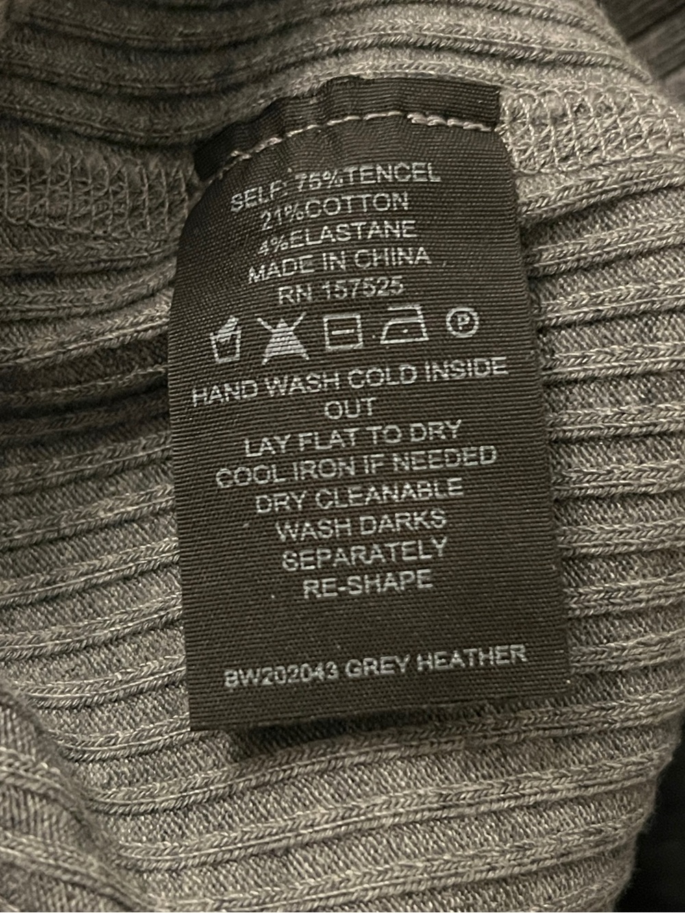 WSLY Rivington 7” Ribbed High-Waist Short - Picture 9 of 9